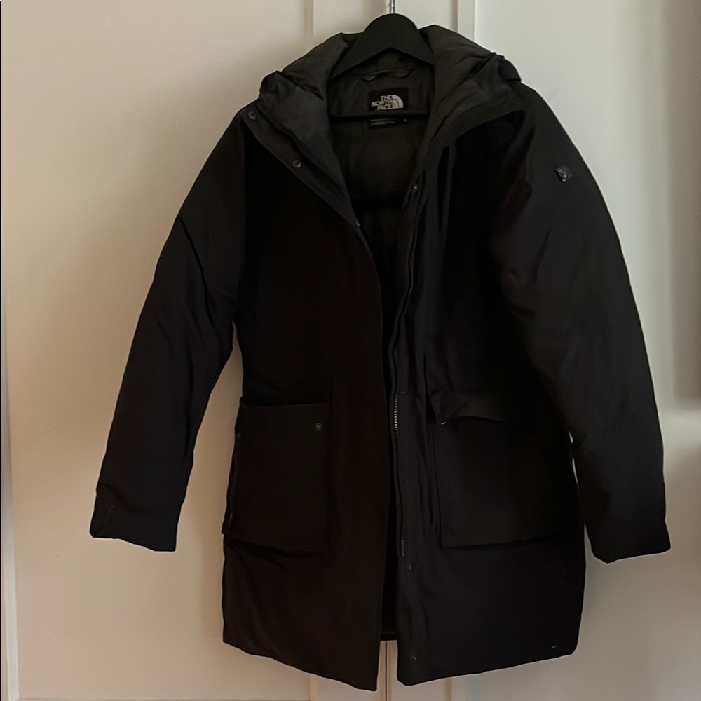 The North Face Black Performance Jacket with Hood EUC